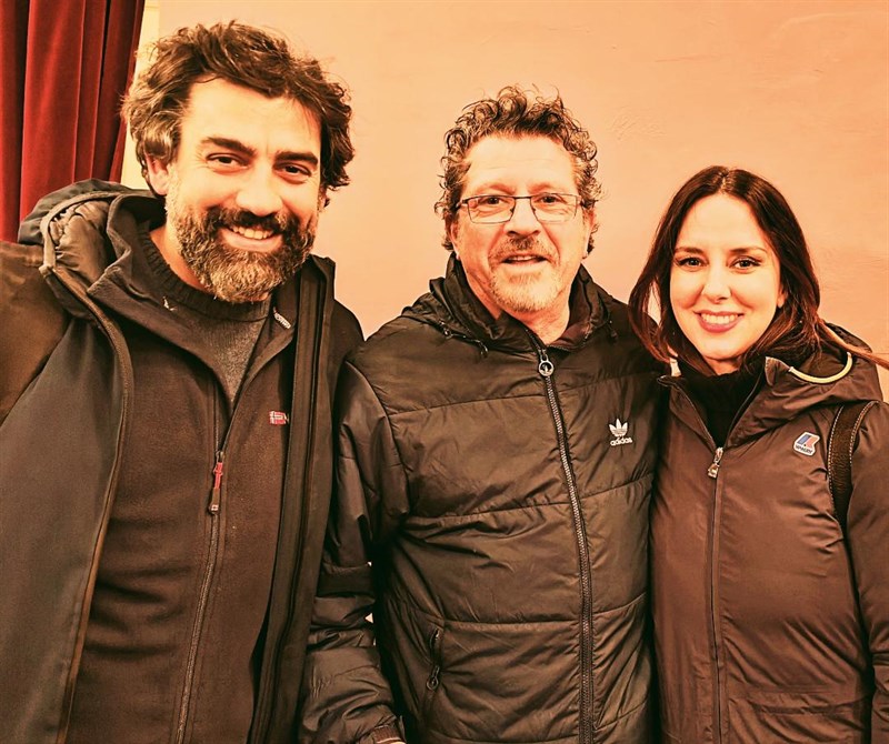 Una foto con i protagonisti - Secondo Lei