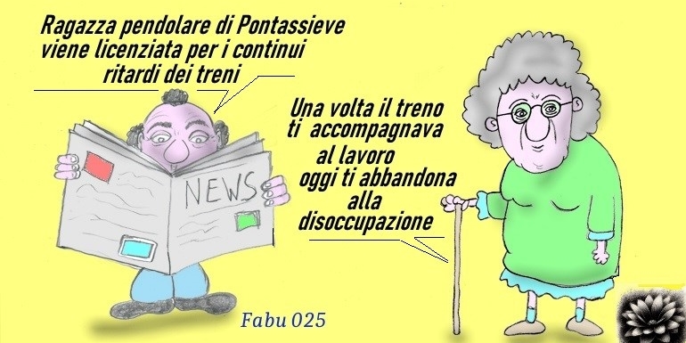 Ragazza pendolare di Pontassieve viene licenziata per i continui ritardi dei treni...