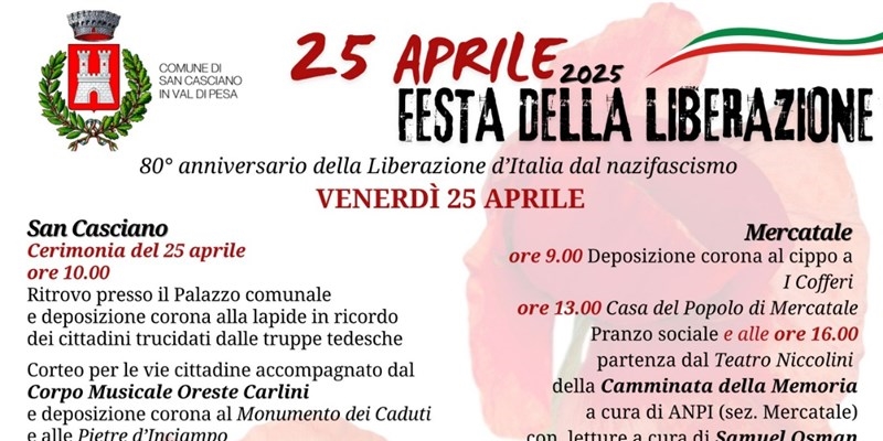 gli eventi in programma