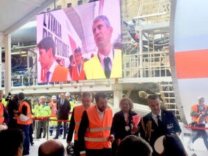 IL via dei lavori del tunnel tav