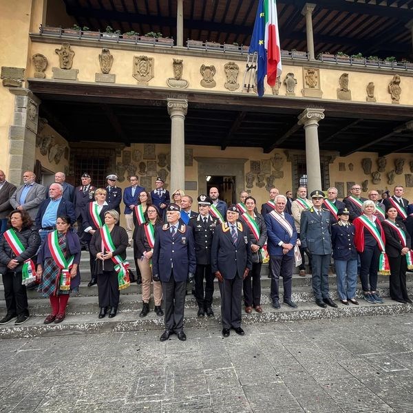 Un immagine del raduno regionale dei carabinieri