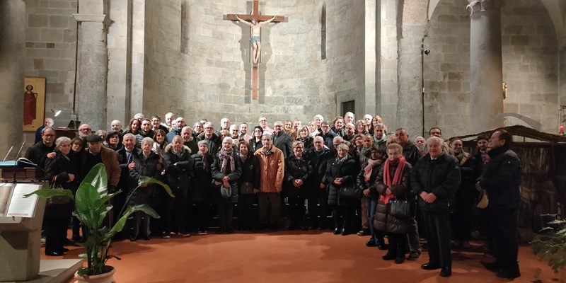 Borgo San Lorenzo, in Pieve la Festa degli Sposi: ben 45 coppie hanno celebrato il loro amore