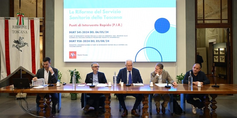 Sanità, in Asl Toscana Centro avviata la sperimentazione dei punti sanitari di intervento rapido