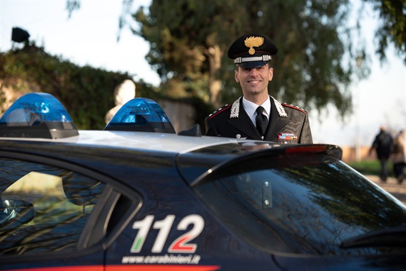 Formazione carabinieri - immagine di repertorio