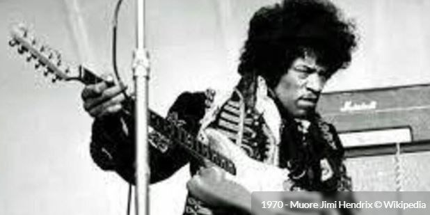 1970 - Muore Jimi Hendrix (54 anni fa)