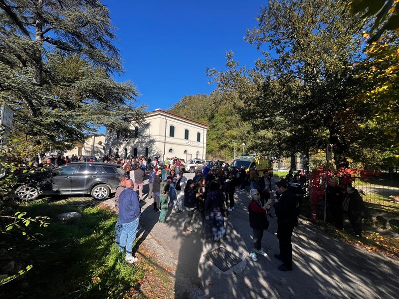 La manifestazione a Vaglia