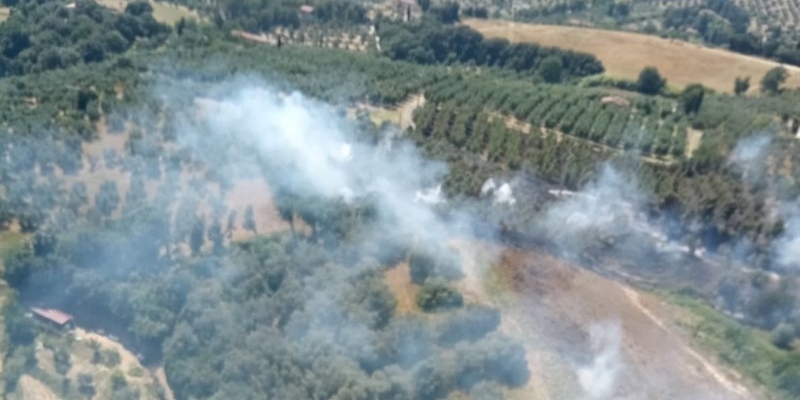 L'incendio di Montebeni