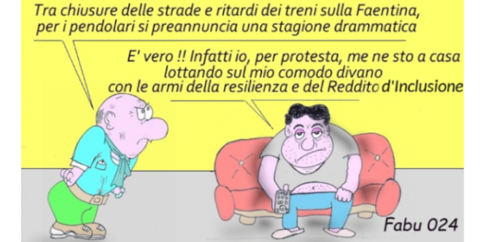 La Faentina, simbolo di un viaggio senza arrivo: ironia e disagi quotidiani