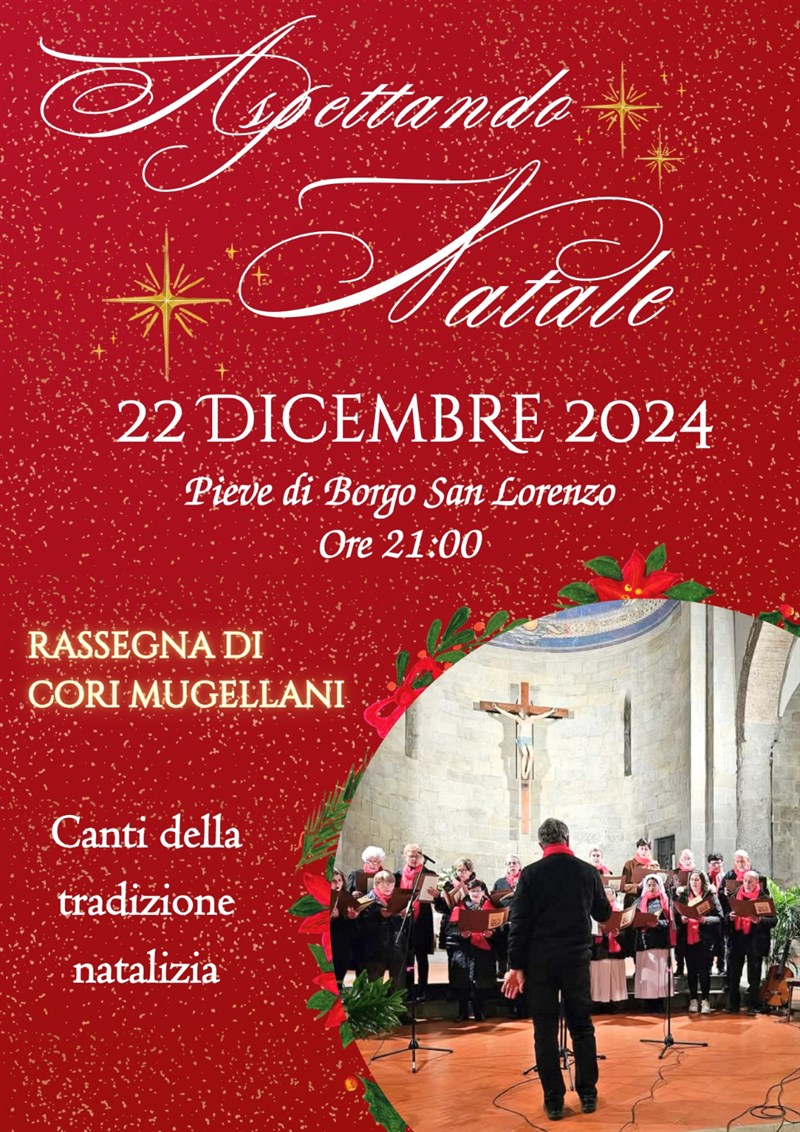 La locandina dell’evento "Aspettando il Natale"