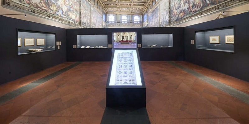 La  mostra a Palazzo Vecchio