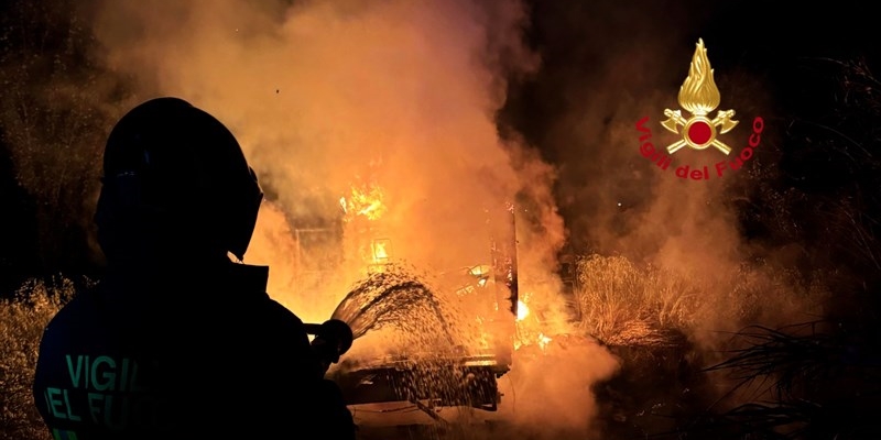 Vigili del Fuoco in azione