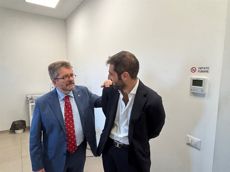 Un momento dell'open day