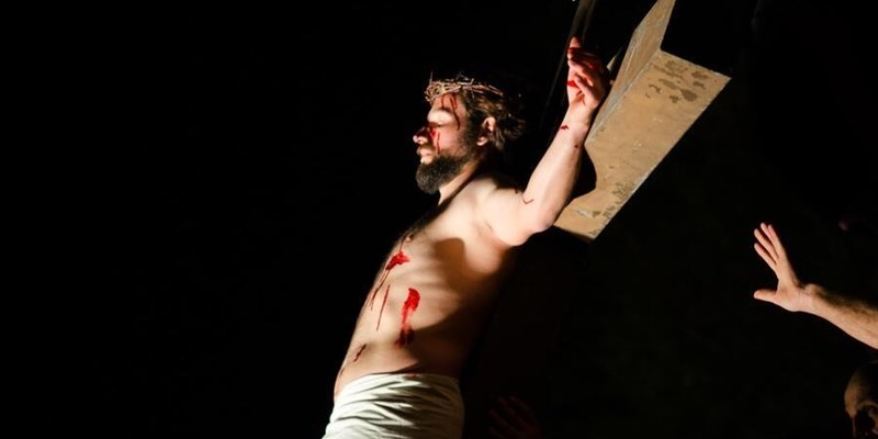 Una scena della Passione di Cristo