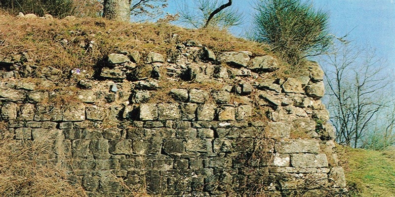 I ruderi del Castello di Mangona