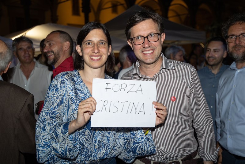 Elly e Dario in Forza Cristina