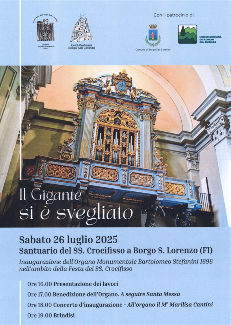 L’Organo Stefanini 1696.