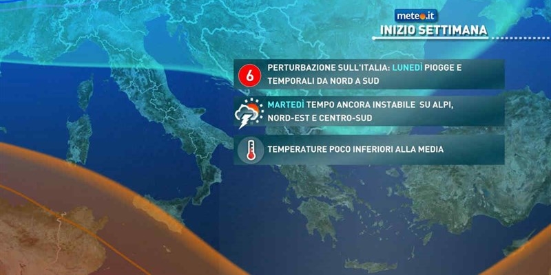 LOa tendenza meteo