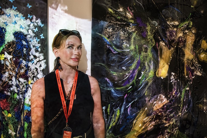 Una foto della mostra