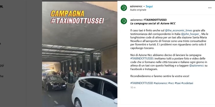 lancio della campgna instagram