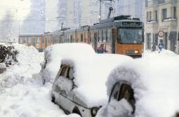 1985. Nevicata record a Milano
