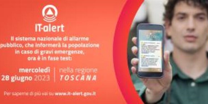 Il sistema IT allert arriva in Toscana