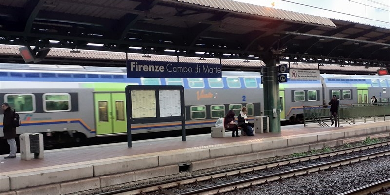 la stazione di Campo di Marte