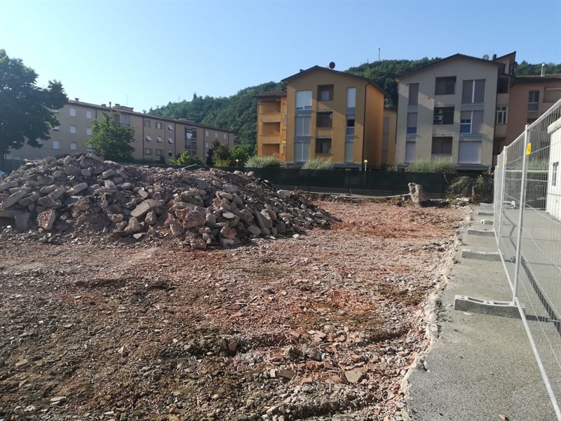 Palestra alla Italo Calvino, lavori in corso