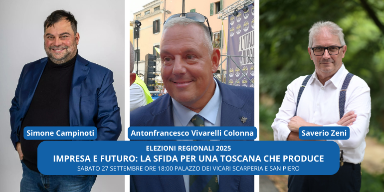 Forza Italia a Scarperia: un evento per un dibattito sul futuro economico della Toscana