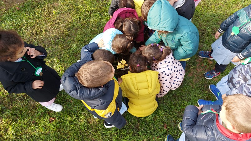 Festa dell’albero 2023: piantati 10 nuovi alberi alla scuola dell’infanzia di Via Piave