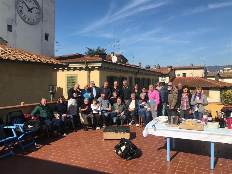 Sulla terrazza di Cini con l’edizione 2022 della Polentata
