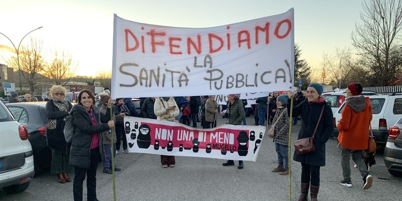 Manifestazione per la sanità