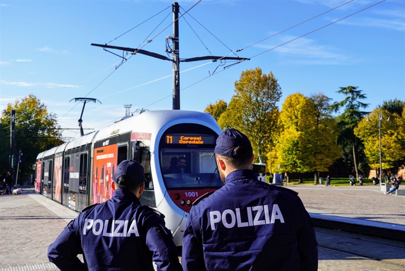 La Polizia di Stato sulla Tramvia