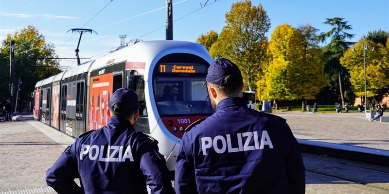 La Polizia di Stato sulla Tramvia