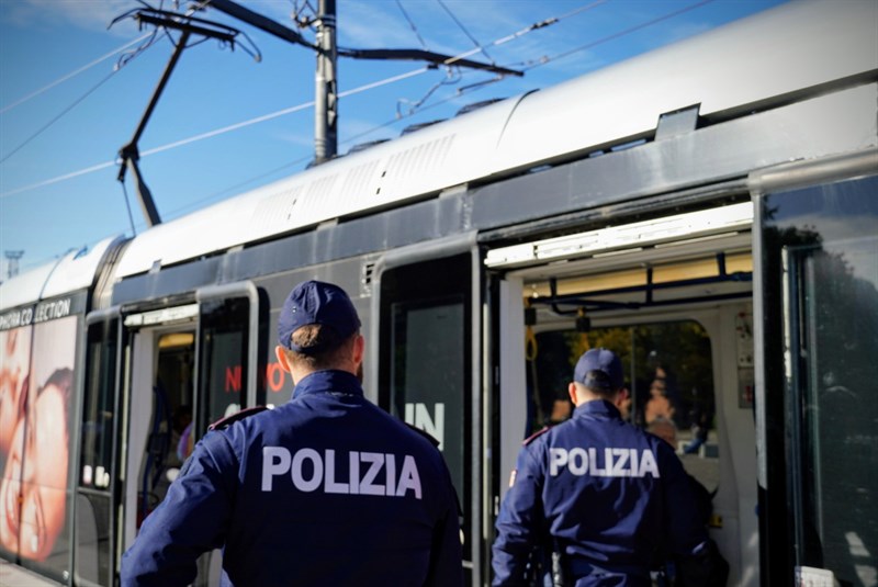 La Polizia di Stato sulla Tramvia