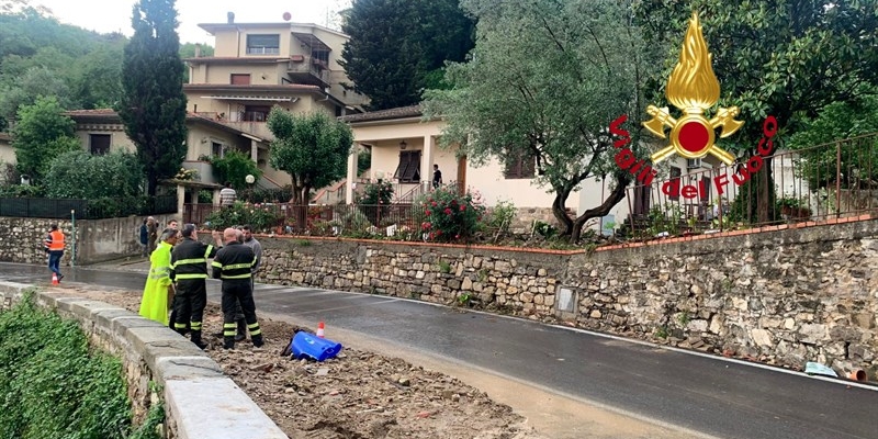 I danni a Osteria Nuova, Bagno a Ripoli