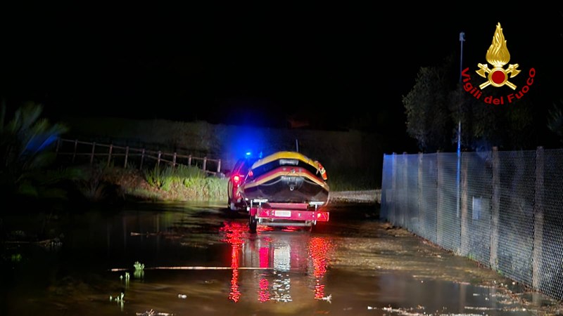 Vigili del Fuoco all'opera