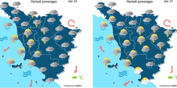 Il meteo della settimana