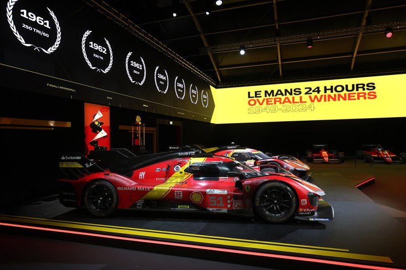 Finali Mondiali 2024 Mostra Ferrari