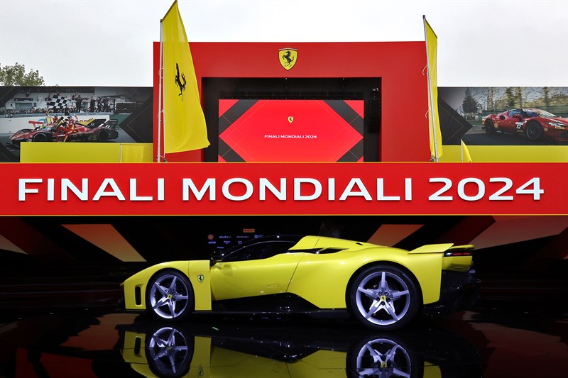 Finali Mondiali 2024 Mostra Ferrari