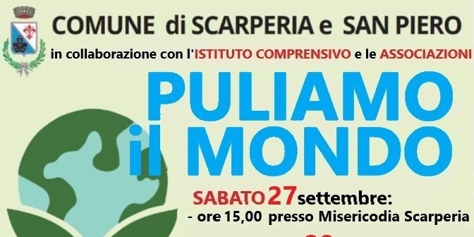Puliamo il Mondo Scarperia San Piero