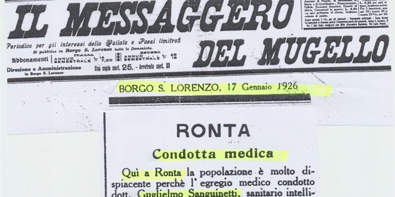 Borgo San Lorenzo. Approvata all'unanimità la richiesta di intitolare una via al dott. Guglielmo Sanguinetti