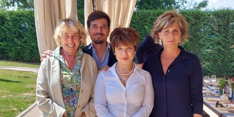 Fulvia Penni con Stefania Craxi, Marco Stella e Erica Mazzetti