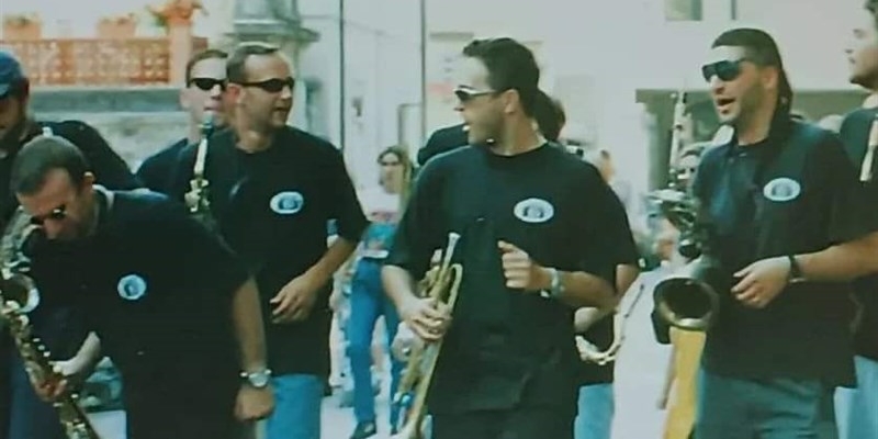 Band FunkOff nel 1998 a Vicchio
