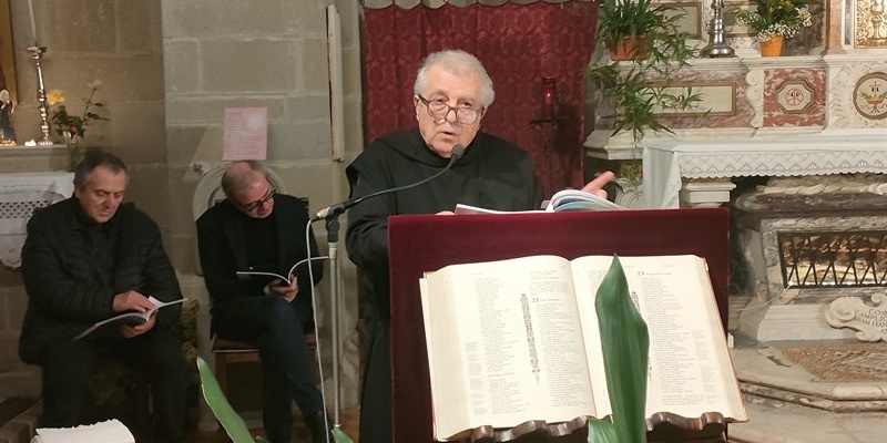 Padre Lorenzo Sena, autore della Guida su San Cresci in Valcava