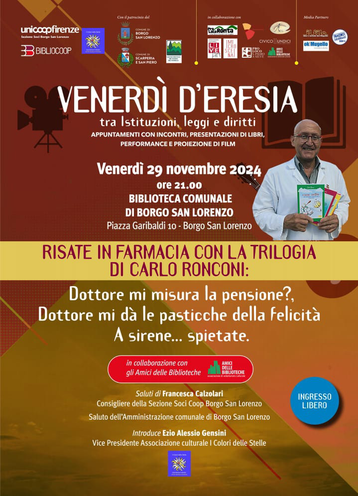 Venerdì d'eresia - risate in farmacie