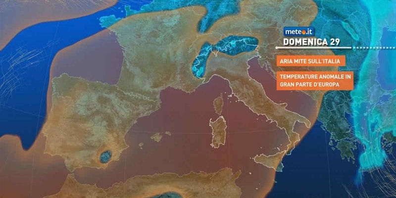 Meteo: il 2024 si chiude con alta pressione e tempo stabile