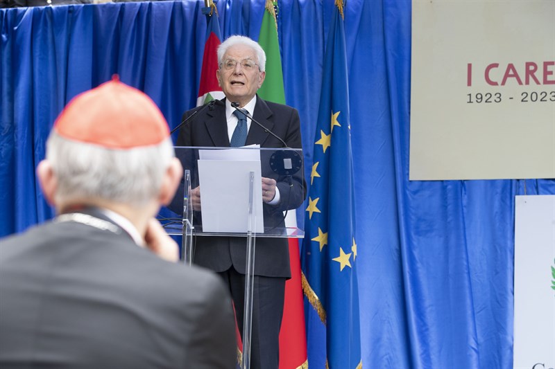 Il Presidente della Repubblica Sergio Mattarella a Barbiana