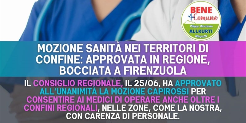 Mozione sanità