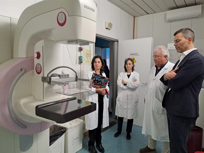 Un momento della visita dei direttori ai reparti del SMA