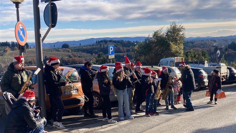 La banda musicale a Marcialla